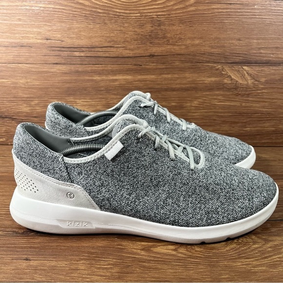 KIZIK MADRID Hands Free Slip-On Sneakers Men’s Size 14 WIDE Gray Shoes - Picture 1 of 11